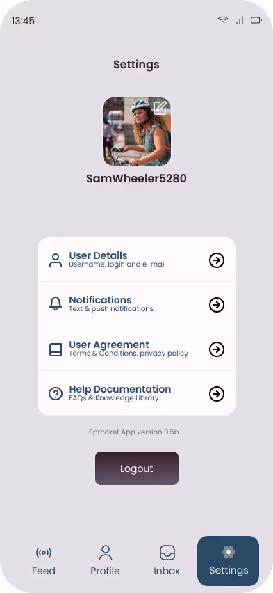 Sprocket app