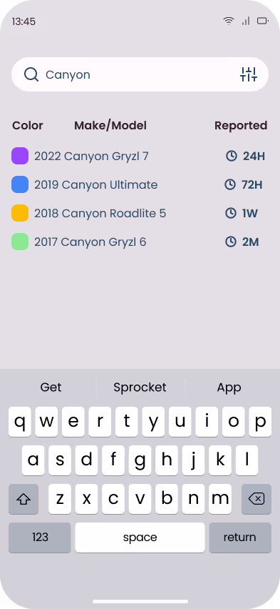 Sprocket app